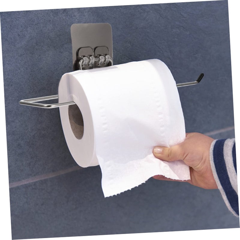 Stainless Steel Towel Rack Easy Install Bathroom Towel Holder Wall Mounted - Image 4