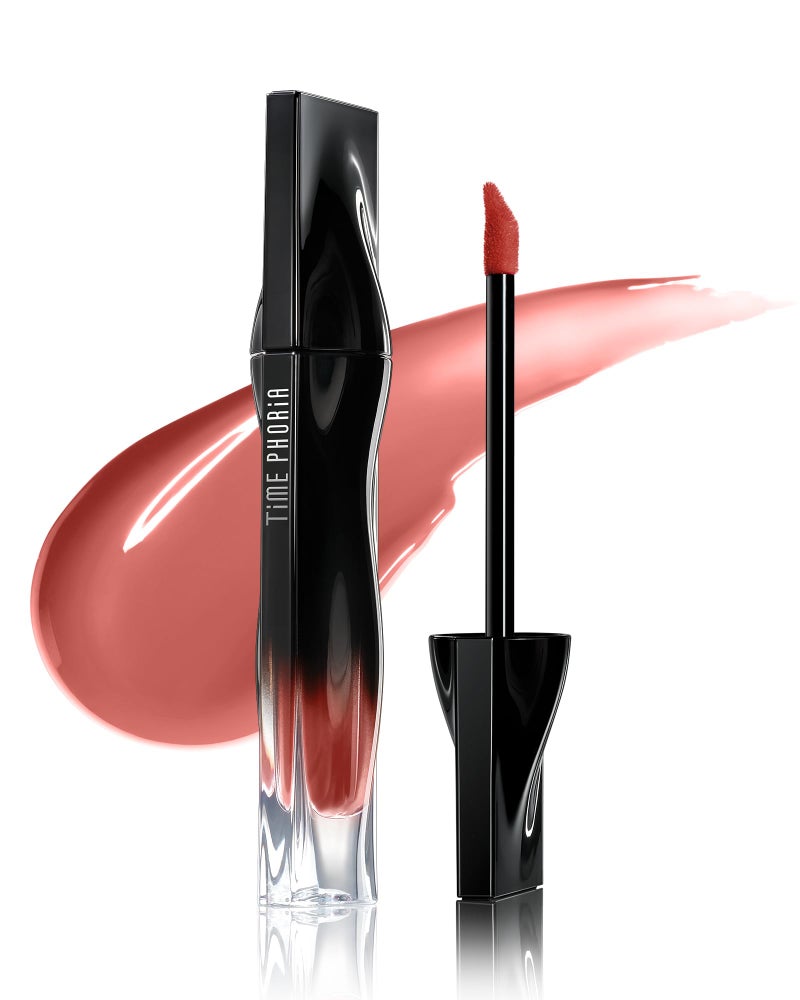 TIMEPHORIA Stellar Dust Lip Stain 01 Calyptra, Transfer-Proof & Smudge-Proof Lip Gloss, Nude Brown Tinted Glossy Finish, High-Pigment Vibrant Color, Hydrating Lightweight Long-Lasting Lip Makeup - Image 1