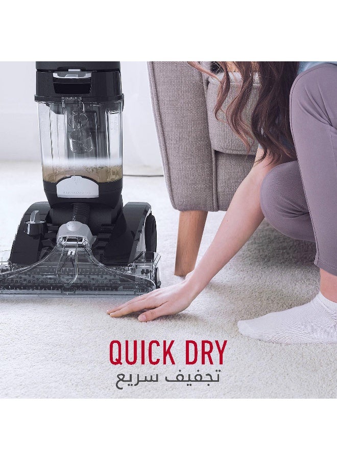 هوفر آلة غسل عميق للسجاد بلاتينيوم باور ماكس 3.5 L 1200 W CWKTH012 متعدد الألوان - Image 5
