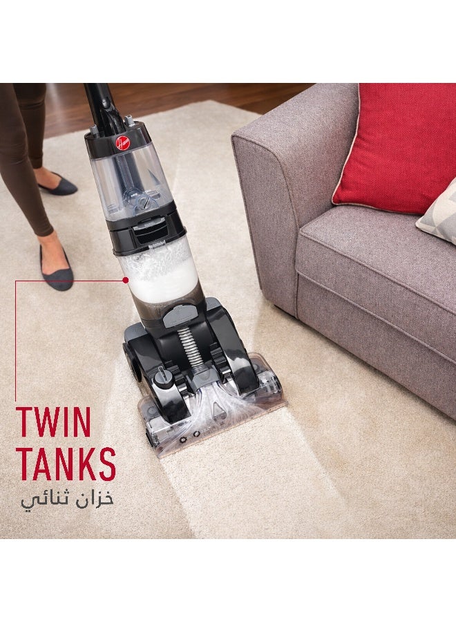 هوفر آلة غسل عميق للسجاد بلاتينيوم باور ماكس 3.5 L 1200 W CWKTH012 متعدد الألوان - Image 4