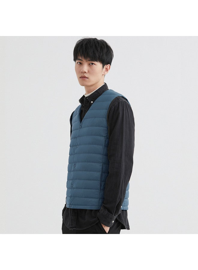 YaYa Winter Lightweight Men's Vest Comfortable Warm Down Vest Men - Image 5