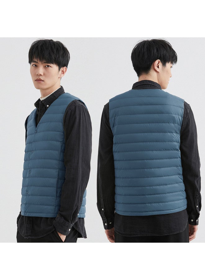 YaYa Winter Lightweight Men's Vest Comfortable Warm Down Vest Men - Image 3