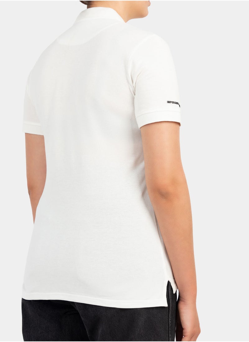 IMPOSSIBLE IS POSSIBLE - Classic Polo Shirt for Women - Image 1