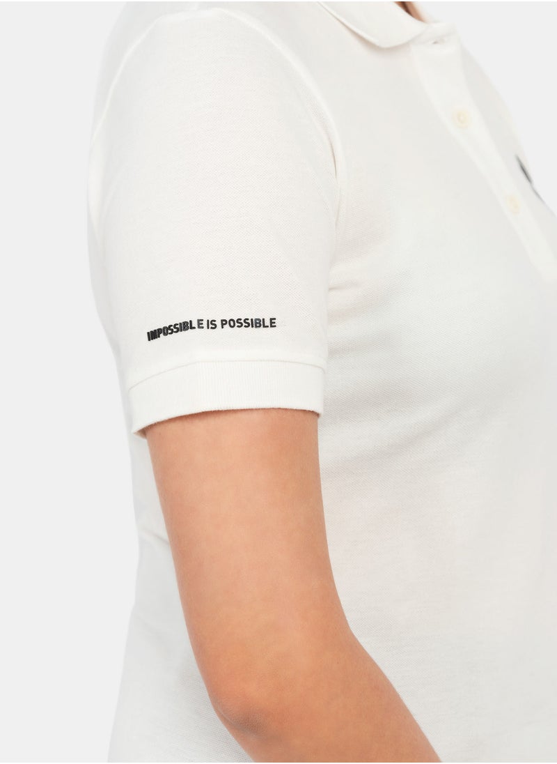 IMPOSSIBLE IS POSSIBLE - Classic Polo Shirt for Women - Image 1