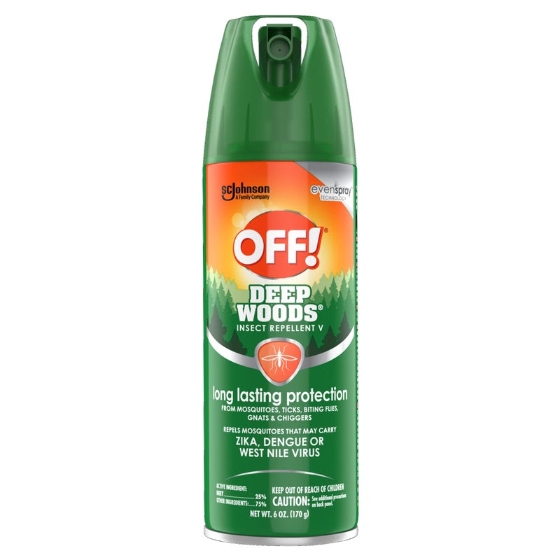 OFF! RaidOFF Off Deep Woods Insect Repellent 6oz (Pack of 3) - Image 2