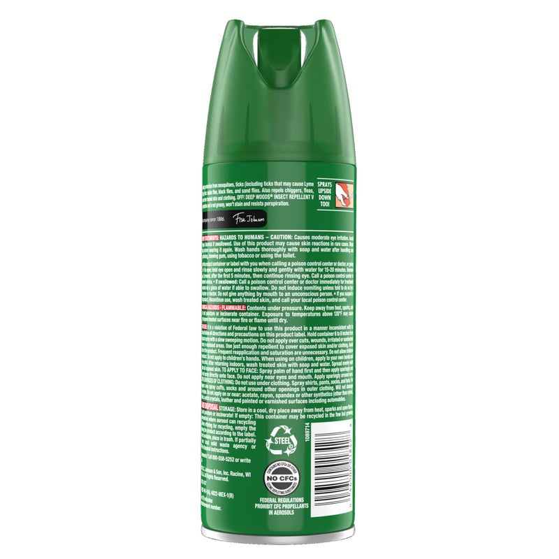 OFF! RaidOFF Off Deep Woods Insect Repellent 6oz (Pack of 3) - Image 3