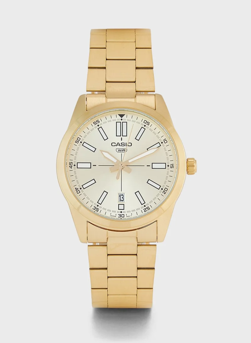 CASIO Mtp-Vd02G-9Eudf Analog Watch