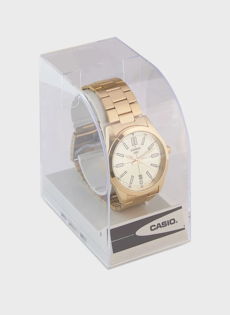 CASIO Mtp-Vd02G-9Eudf Analog Watch