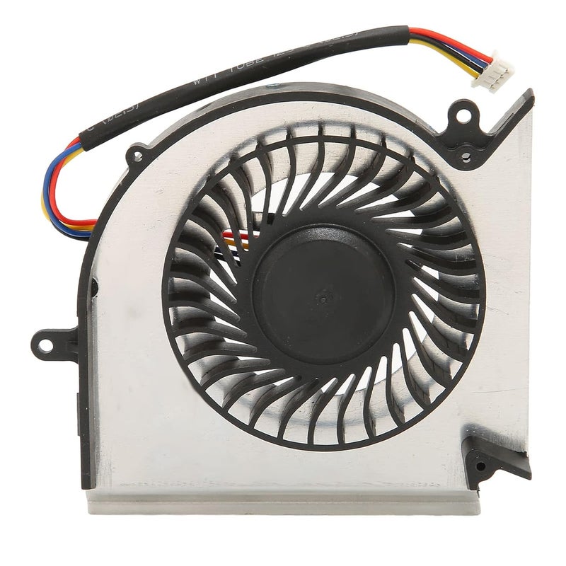 Lightweight Aluminum Alloy CPU GPU Cooling Fan for Laptops, Easy Installation, 4 Pin DC 5V 0.55A, Excellent Replacement for MSI GE75 GP75 GL75 WE75 GE63 GP63 GL63 GV63 GE73 GL73VR (GPU Fan) - Image 1