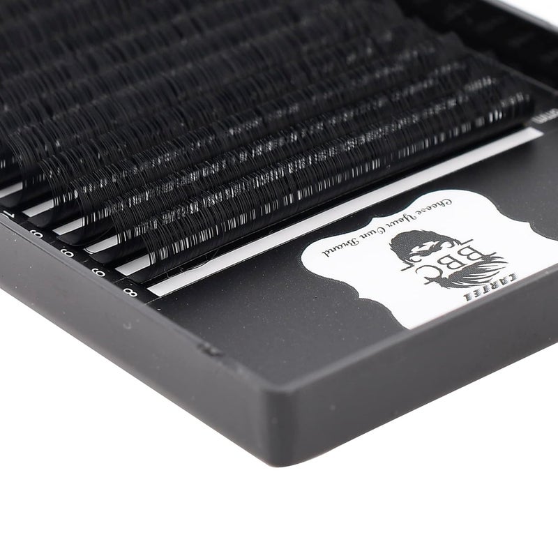 BBC Volume Dcurl007mm Thikness815mm Mix Length Eyelash Extensions 20 Rows Tray Black SemiPermanent Eyelashes Extensions Lash By BBC - Image 2