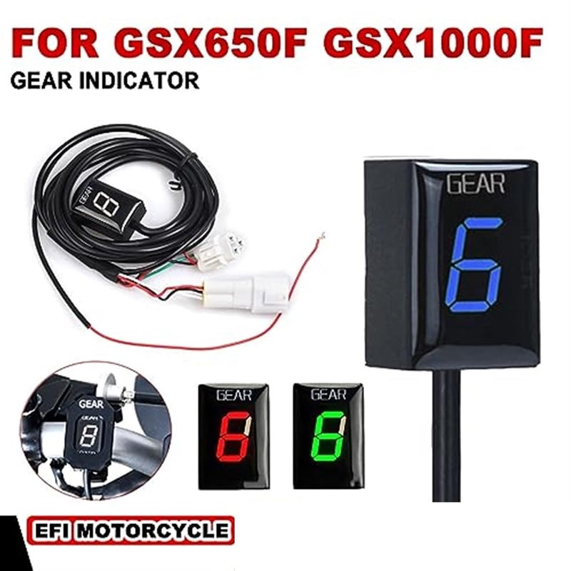 Wivplex Motorcycle 1-6 Speed Gear Indicator - Image 5
