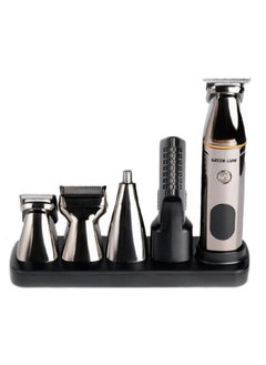 GREEN LION 5 In 1 Multi-Function Hair Clipper Set - Black  - Image 1