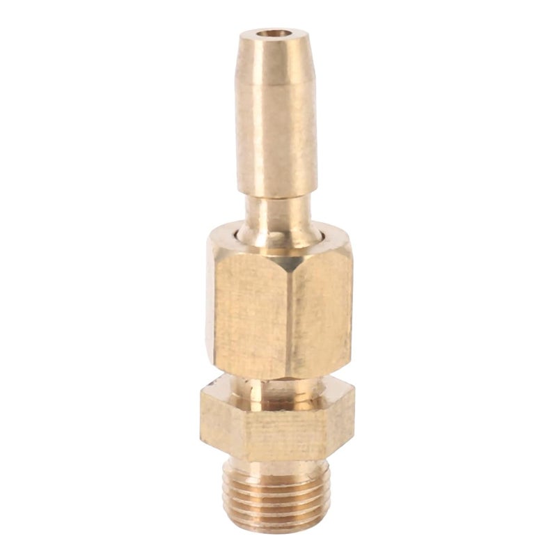 MAXAIR Brass 1/8 inch Adjustable Type Fountain Nozzle Size 3mm Ball Joint Jet Nozzle Water Fountain Universal Water Curtain Nozzle Landscape Garden Fountain Garden Pond Decoration (PACK OF 10PCS) - Image 2