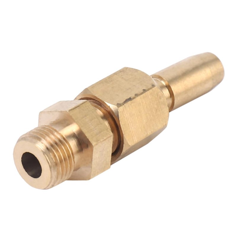 MAXAIR Brass 1/8 inch Adjustable Type Fountain Nozzle Size 3mm Ball Joint Jet Nozzle Water Fountain Universal Water Curtain Nozzle Landscape Garden Fountain Garden Pond Decoration (PACK OF 10PCS) - Image 3