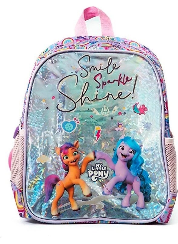 Me Çanta Me Bag My Little Pony Smile Spankle Shine Kindergarten Bag and Lunch Box  - Image 2