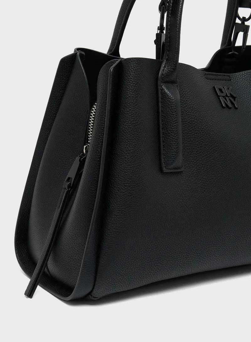DKNY Logo Josie Satchel