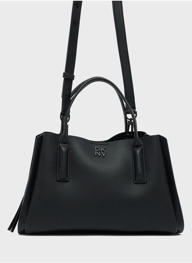 DKNY Logo Josie Satchel