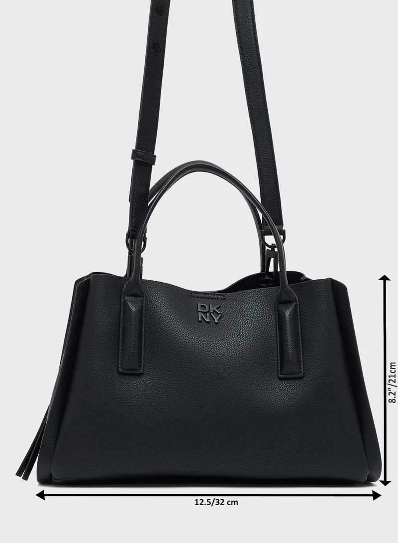 DKNY Logo Josie Satchel