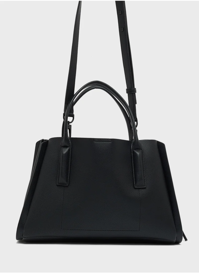 DKNY Logo Josie Satchel