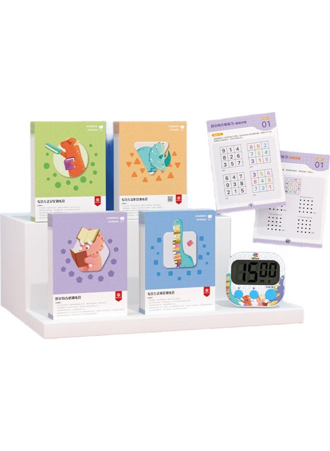 Pinwheel Shulte Grid Concentration Training Complete Set For Ages 3-6 Attention-Boosting Toy, Shulte Low Level - Image 2