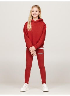 TOMMY HILFIGER Kids Logo Leggings  - Image 4