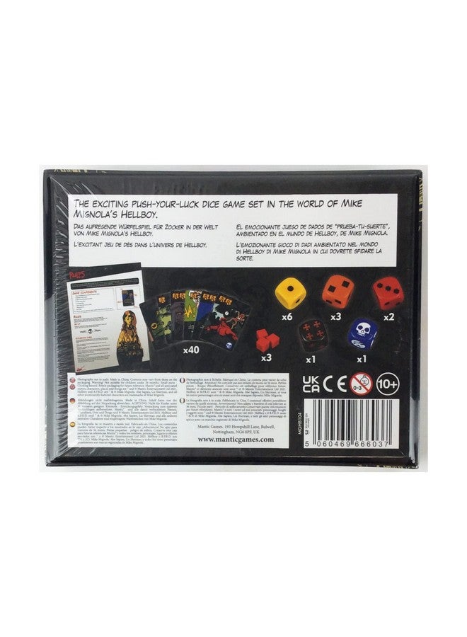 Mantic Games Hellboy The Dice Game | Fast-Paced Dice-Rolling Strategy Game | Thrilling Adventure Game for Kids and Adults | Ages 10+ | 2-4 Players | Average Playtime 10-30 Minutes | Made - Image 2
