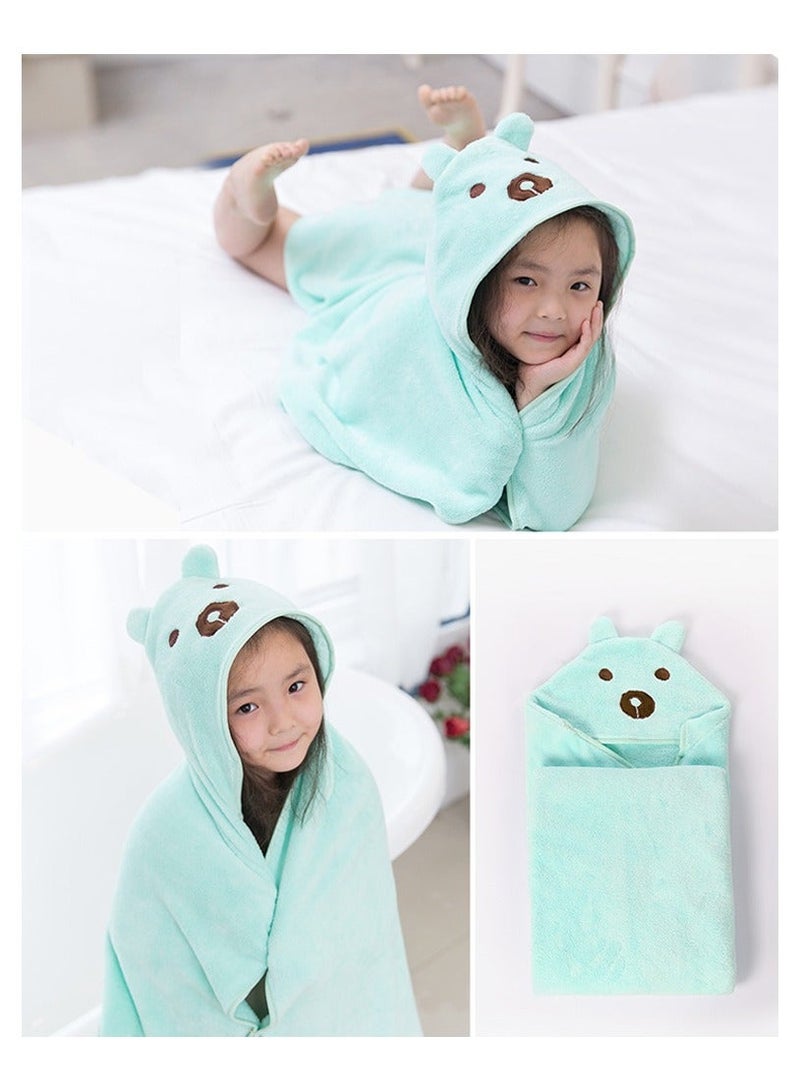 Y&D Kids Bath Beach Towel Terry Cloth Cover for Boys Girls Softest Hooded Wrap Pool Babie Toddler Bathrobe - Image 4