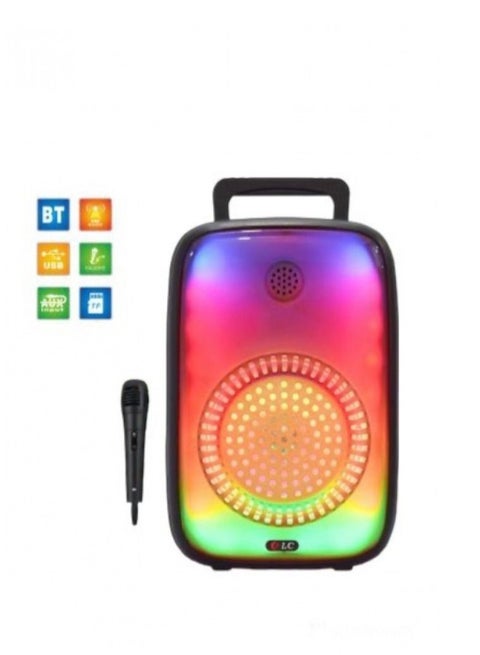 Portable USB Rechargeable Speaker With Bluetooth And Microphone