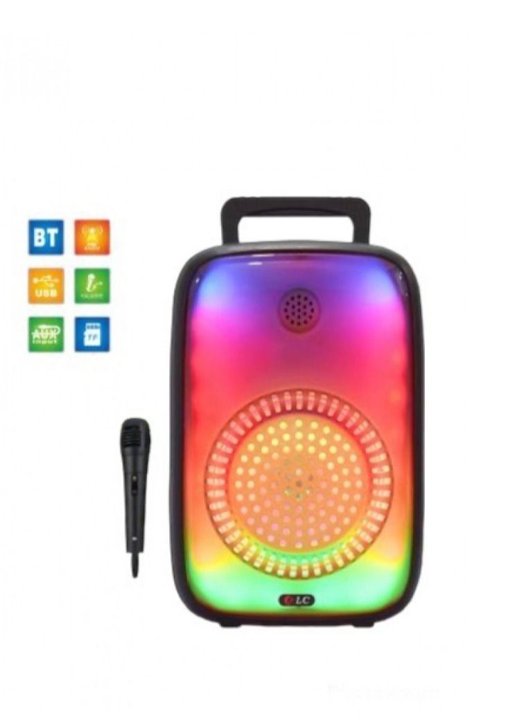 Portable USB Rechargeable Speaker With Bluetooth And Microphone
