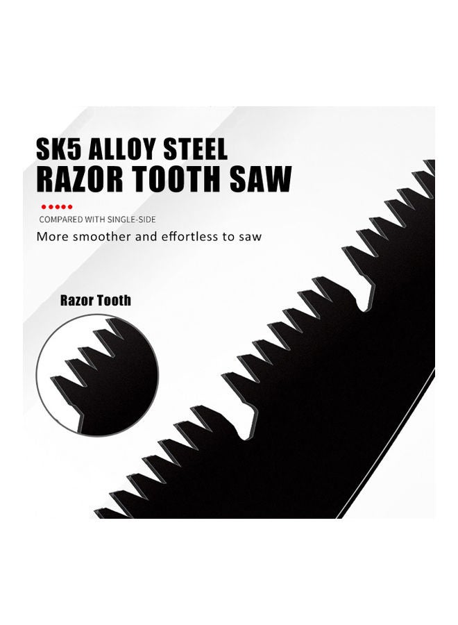 Non-Slip Folding Pruning Saw Black/White - Image 5