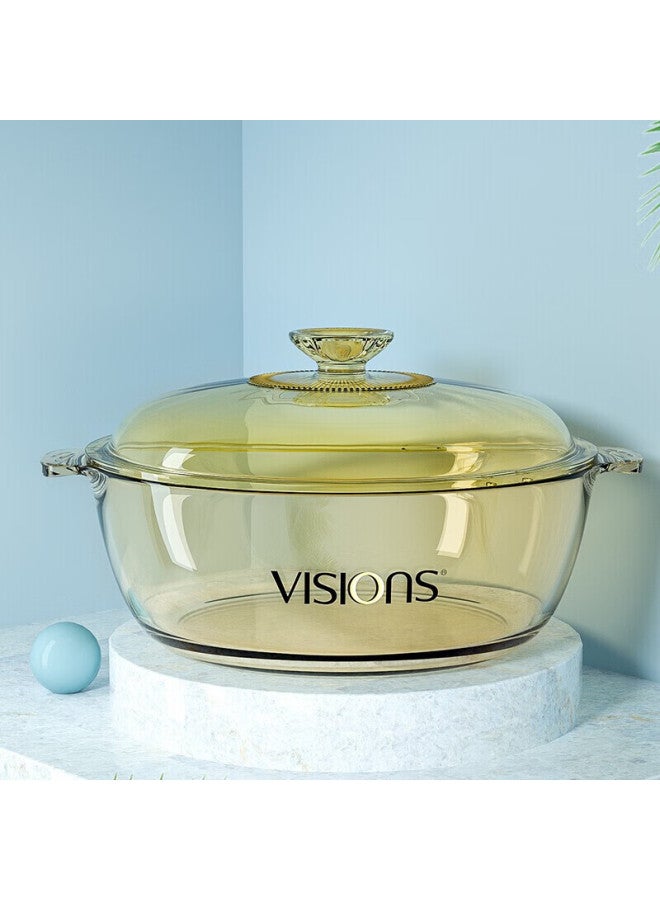 Visions Corning 2.1l Crystal Series Glass Soup Pot Stew Pot Cooking Pot, Heat-resistant, Suitable For Open Flame, Vs-21 - Image 5