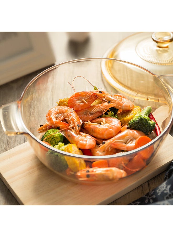 Visions Corning 2.1l Crystal Series Glass Soup Pot Stew Pot Cooking Pot, Heat-resistant, Suitable For Open Flame, Vs-21 - Image 2