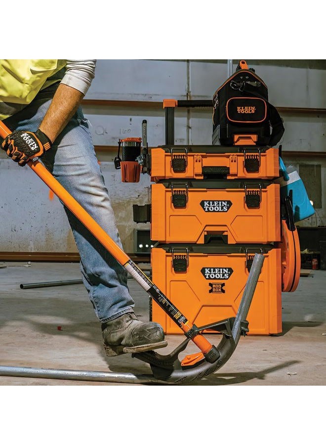 Klein Tools 54816MB MODbox Multi-Hooks, Modular Tool Storage System Side Mounting Accessory, Easy One-Handed Attachment, Versatile Hanging - Image 5