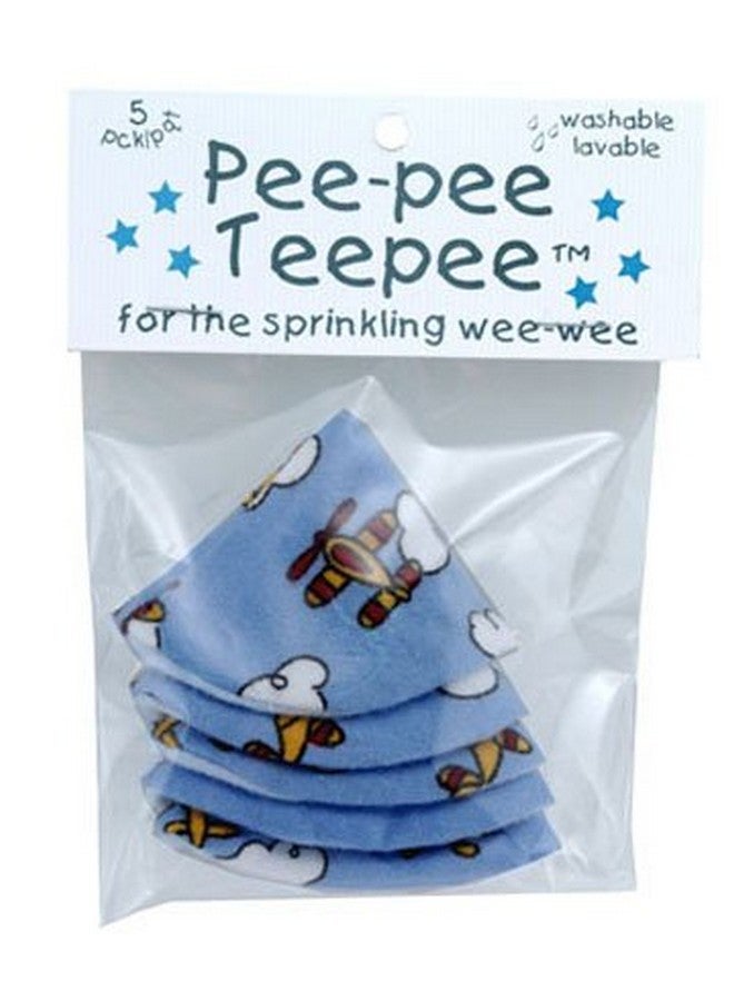 Beba Bean Beba Bean - Peepee Teepee for the Sprinkling WeeWeee, Baby Pee Shield , Airplane Design - 5 pack - Image 2