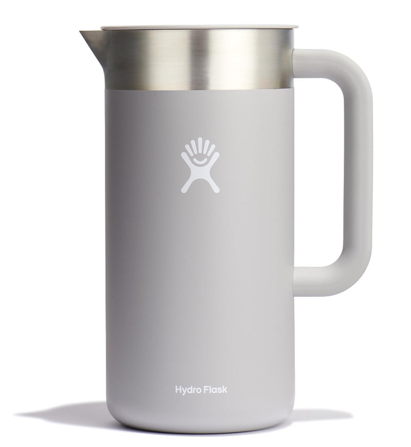 Hydro Flask Outdoor Insulated 51 Oz Pitcher Stainless Steel Beverage Container Camping Kitchen Essentials Birch Gray - Image 2