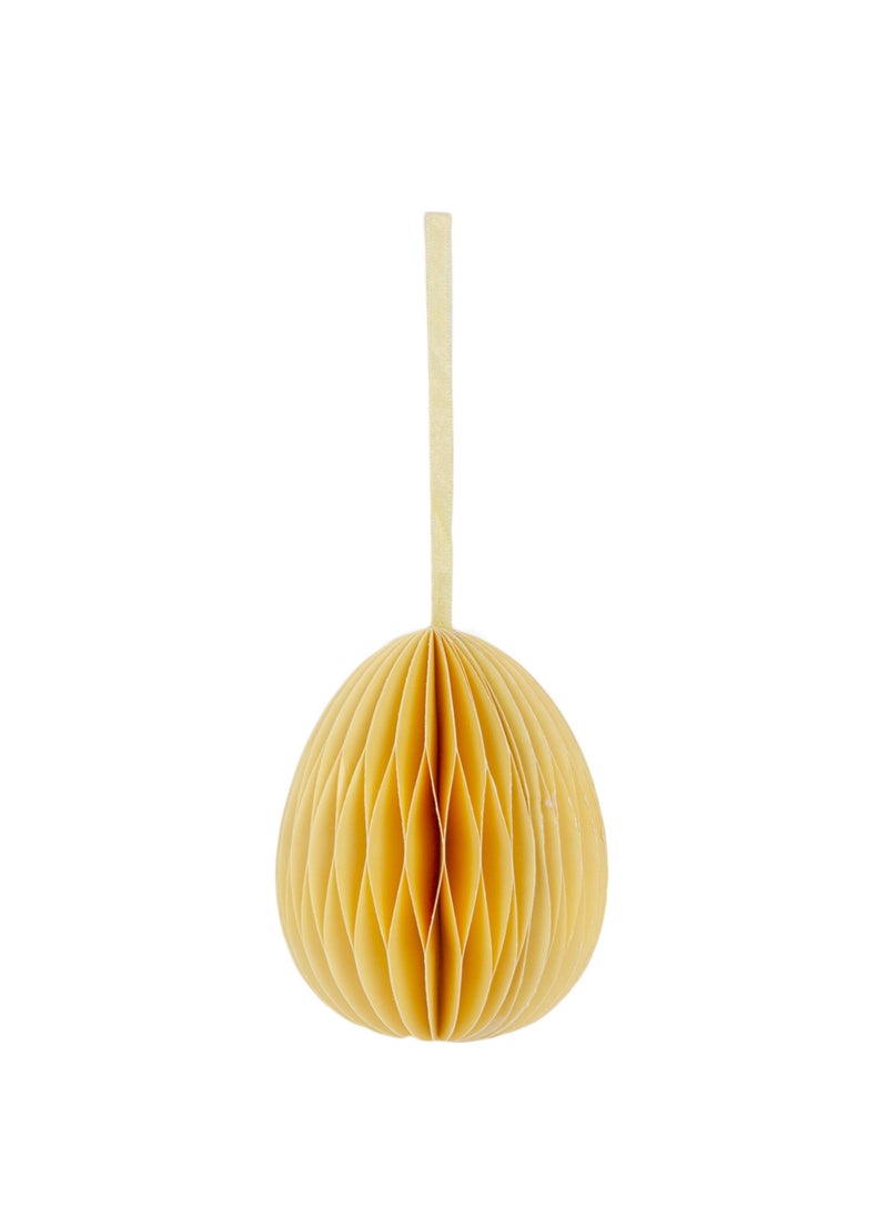 Talking Tables Talking Tables Honeycomb Easter Eggs Decorations-Pack of 3 Paper Baubles for Tree in Green, Yellow & Purple, Small Size  - Image 4