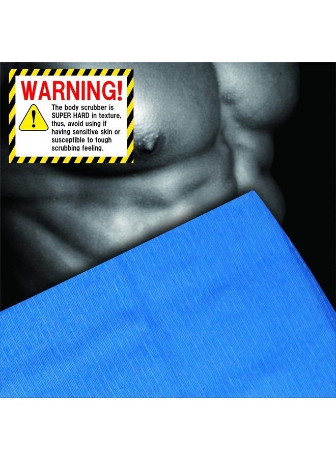 Terra Distribution - Extra Rough, Exfoliating Washcloth [Made in Japan] Exfoliating Towel Special Texture Makes Fluffy Foam Lather, Back Scrubber, Dead Skin Cell Remover [Loofah for Women and Men] - Image 1
