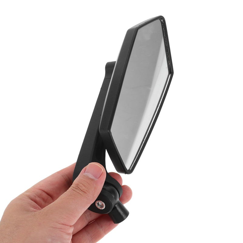 Bicycle Rearview Mirror Handlebar Mount 360 Rotatable Wide Angle Convex Safety Pair - Image 4