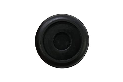 Shepherd Hardware 2 Pack Non-Slip Round Rubber Leg Tip Protectors 1-1/2" Inner Diameter for Chairs, Stools & Tables on Hardwood, Laminate, Tile & Vinyl - Reduce Noise & Prevent Scratches – Black - Image 4