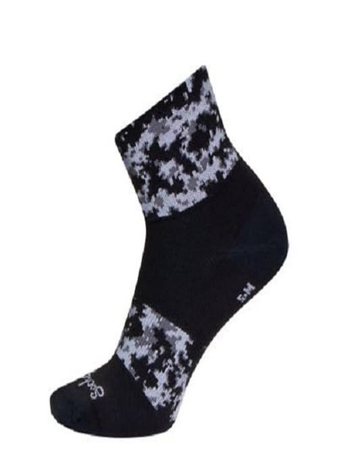 SockGuy Unisex 3in Dark Side Cycling/Running/Active Socks (US, Alpha, Small, Medium, Regular, Regular, Dark Side) - Image 2