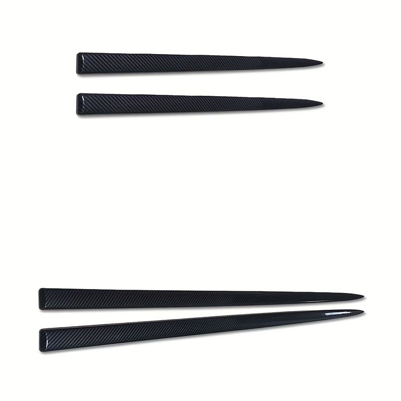 Glossy Black Universal Protective Strips For General Motors Car Door Edges - Image 4