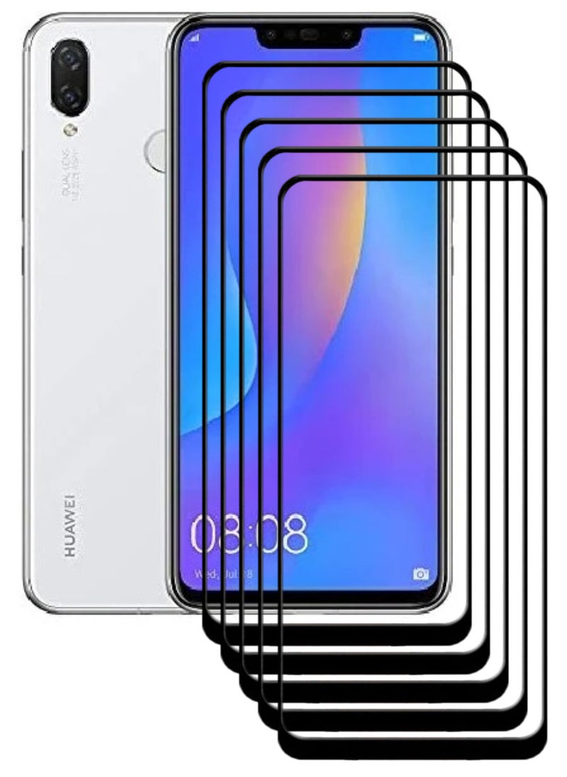 ACLIX 5 Pieces Antistatic ESD Dustproof Premium Quality High Definition Tempered Glass Screen Protector Designed For Huawei nova 3i - Image 1