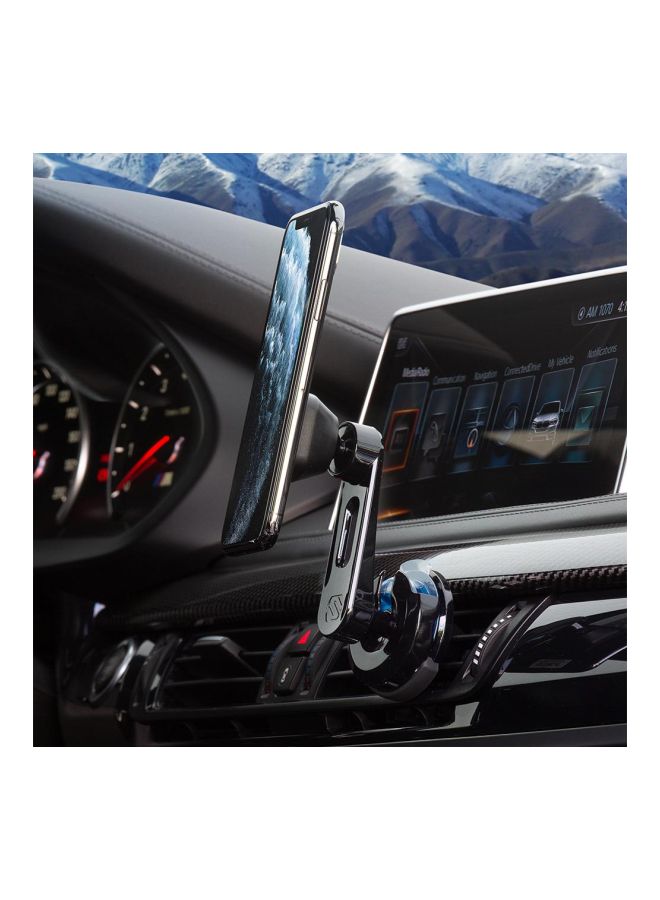 Scosche Fresche Magic Mount Smartphone Vent Mount Black/Blue/Clear - Image 2