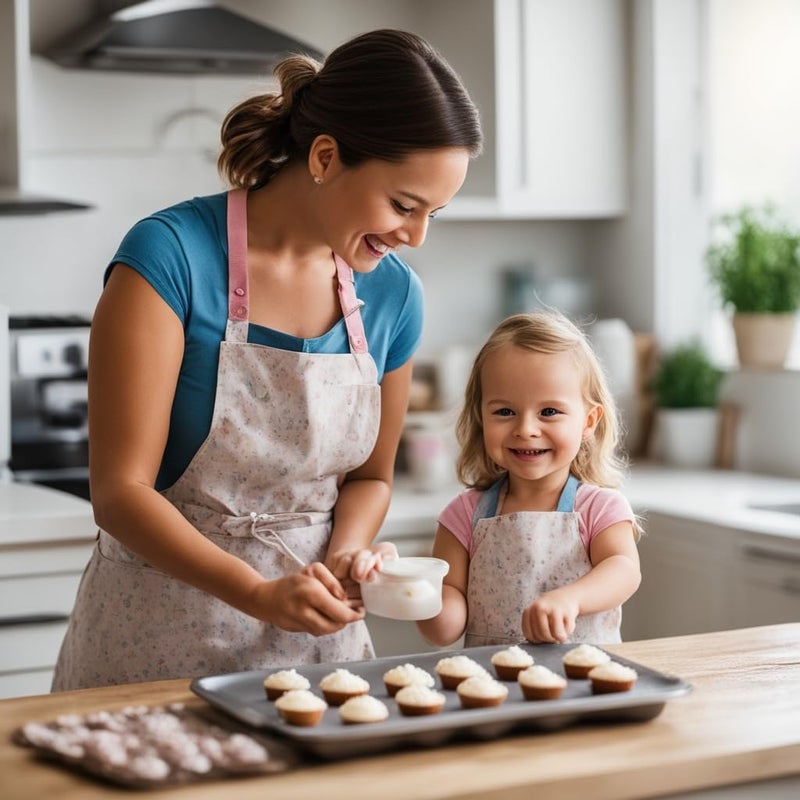 Quadrapoint Deluxe Pan Set Compatible with Easy Bake Ultimate Oven | Includes 60 Cupcake Liners THAT WILL FIT, UNLIKE OTHERS | Kids' Accessories for Cooking Easy Bake Oven Mixes | Food Safety Tested - Image 3