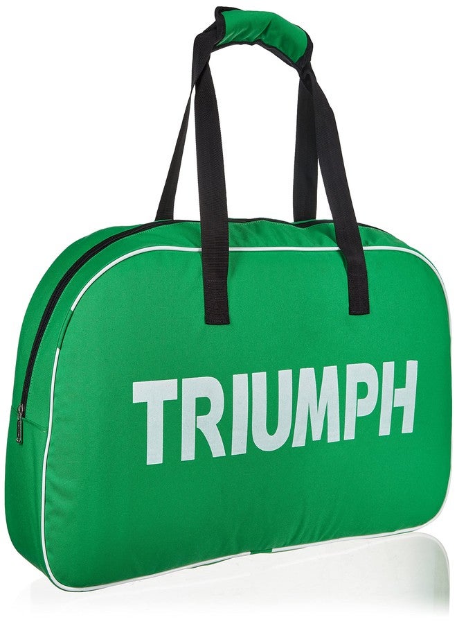 ترايامف مضرب تنس الريشة Triumph Virtue Graphite خفيف الوزن مع أوتار، وحقيبة تنس ريشة Cosmic-3R ذات حجرة واحدة، لون ليموني/أزرق سماوي - Image 3