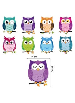 Generic Name Tag 45-Piece Owl Pre-Cut and Colored Photo Frame for Teacher Back to School Party Supplies 8" by 14" Print Up to Date Egypt 01222143812  - Image 4