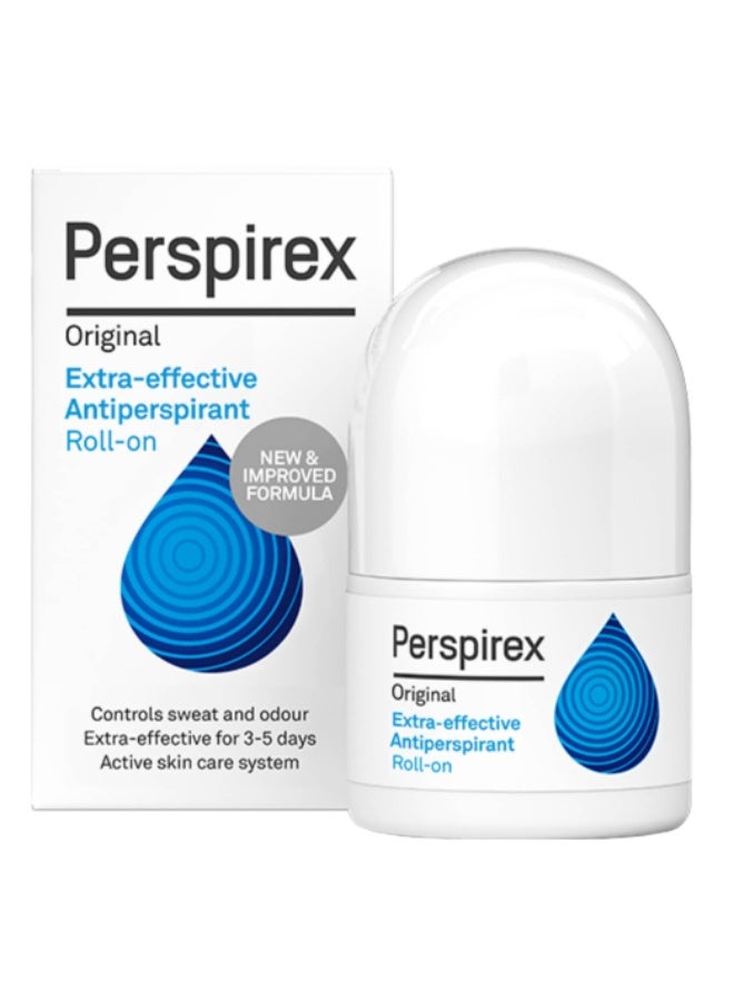 Perspirex Original Antiperspirant Roll-On 20ml - Image 1