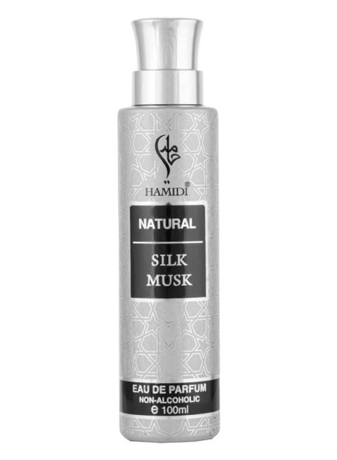 Hamidi Natural Silk Musk 100ml, Alcohol Free, Water Perfume, Eau De Parfum, For Unisex