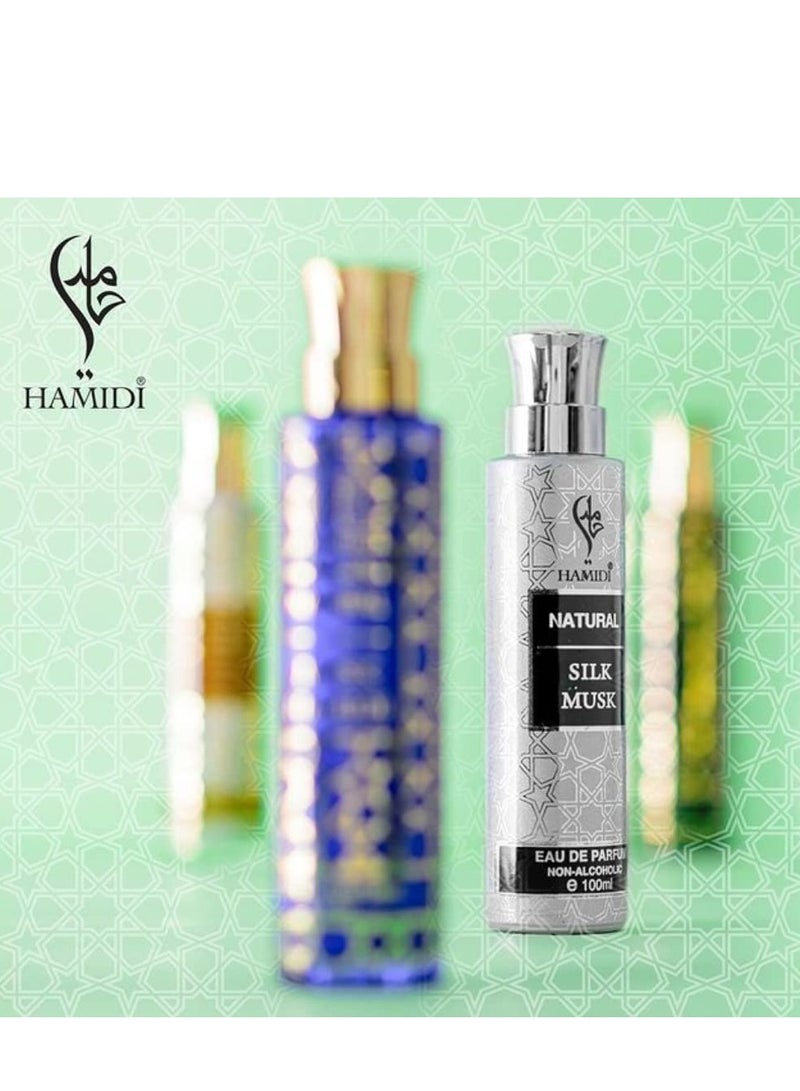 HAMIDI Hamidi Natural Silk Musk 100ml, Alcohol Free, Water Perfume, Eau De Parfum, For Unisex - Image 3