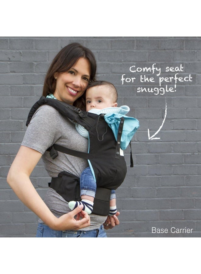 TwinGo Carrier - Lite Model - Classic Black - Works as a Tandem or Single Baby Carrier - Image 2
